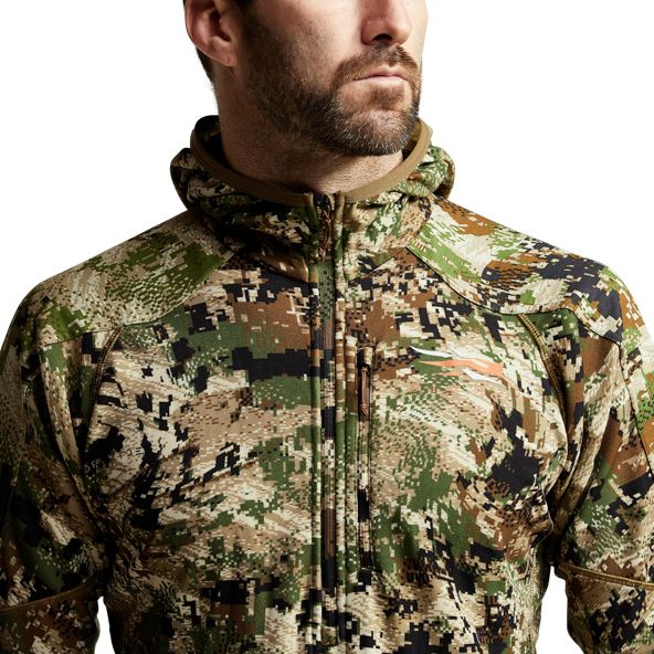 Bluzy Z Kapturem Sitka Apex Męskie Camo | 91384RXJZ