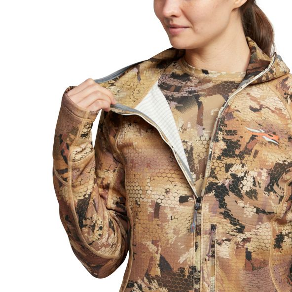 Bluzy Z Kapturem Sitka Cadence Damskie Camo | 27481MRLI