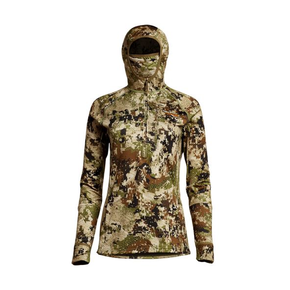 Bluzy Z Kapturem Sitka Fanatic Damskie Camo | 56371NSXJ