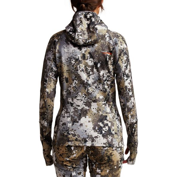 Bluzy Z Kapturem Sitka Fanatic Damskie Camo | 98245SEQG