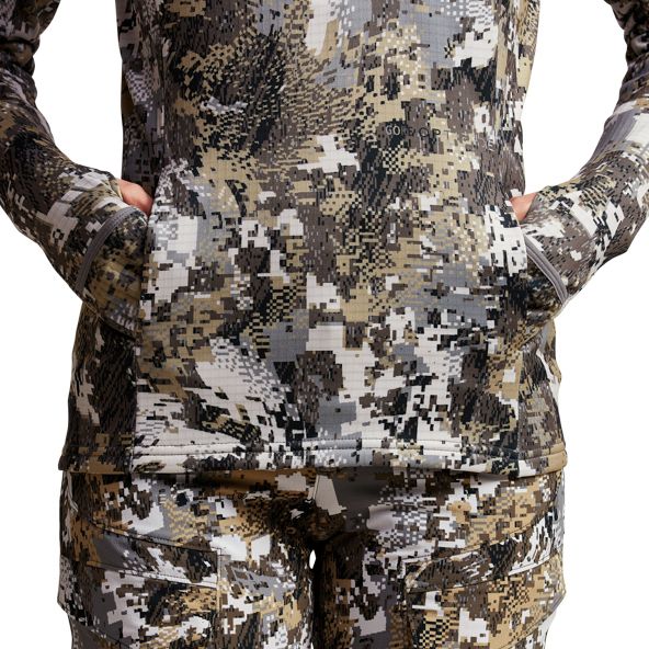 Bluzy Z Kapturem Sitka Fanatic Damskie Camo | 98245SEQG