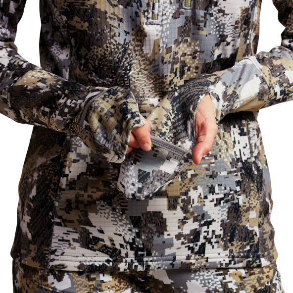 Bluzy Z Kapturem Sitka Fanatic Damskie Camo | 98245SEQG