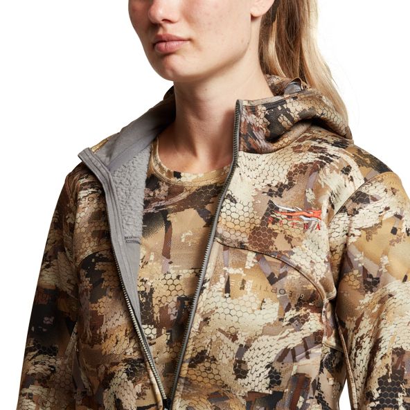 Bluzy Z Kapturem Sitka Traverse Damskie Camo | 27638SIQC