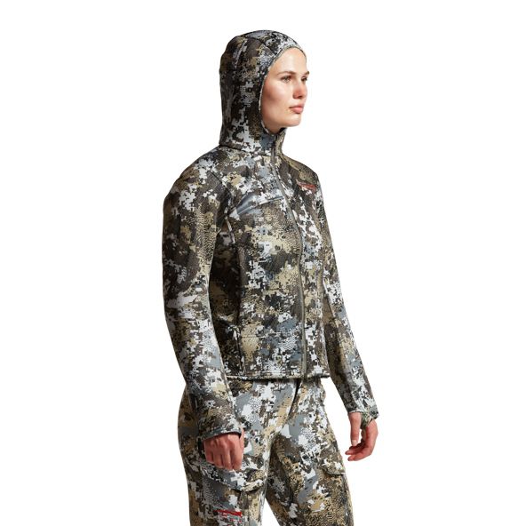 Bluzy Z Kapturem Sitka Traverse Damskie Camo | 73158TJSL