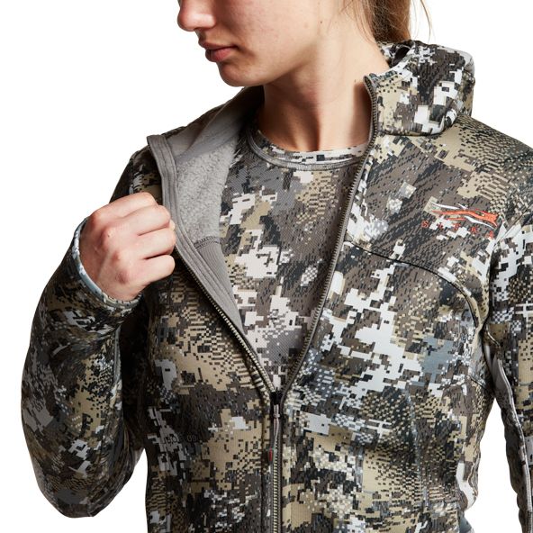 Bluzy Z Kapturem Sitka Traverse Damskie Camo | 73158TJSL