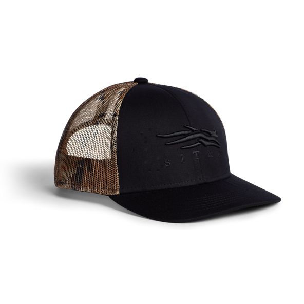 Czapki Sitka Icon Marsh Mid Pro Trucker Męskie Czarne | 12789VBKH