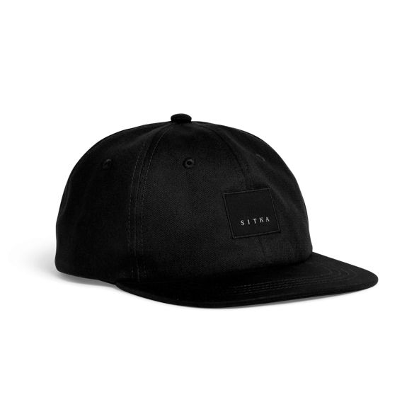 Czapki Sitka Modern Patch Unstructured Snapback Męskie Czarne | 81042OVAR