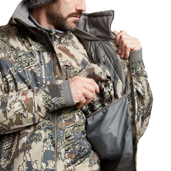 Kurtka Sitka Blizzard Aerolite Parka Męskie Camo | 68237YUKS