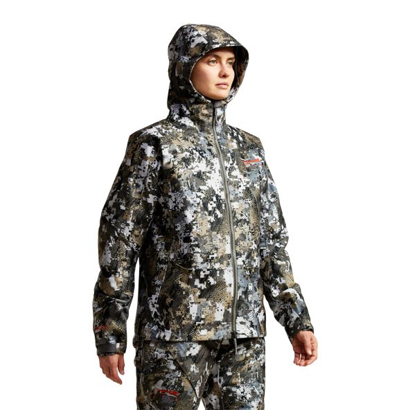 Kurtka Sitka Downpour Damskie Camo | 62137FYKA