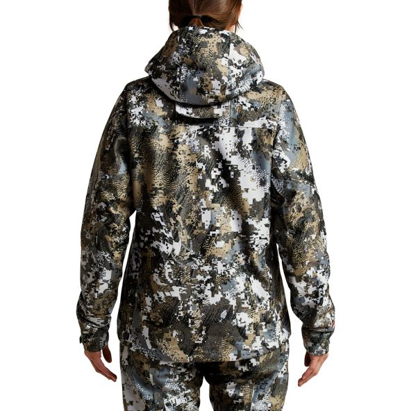 Kurtka Sitka Downpour Damskie Camo | 62137FYKA