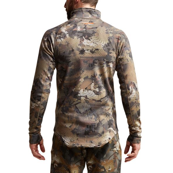 Runo Sitka Grinder Half-Zip Męskie Camo | 86479JPBC