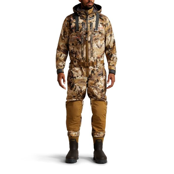 Spodnie Do Wody Sitka Delta Zip Męskie Camo | 34192YJWB