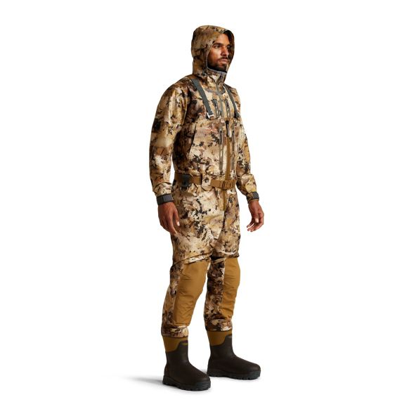 Spodnie Do Wody Sitka Delta Zip Męskie Camo | 34192YJWB