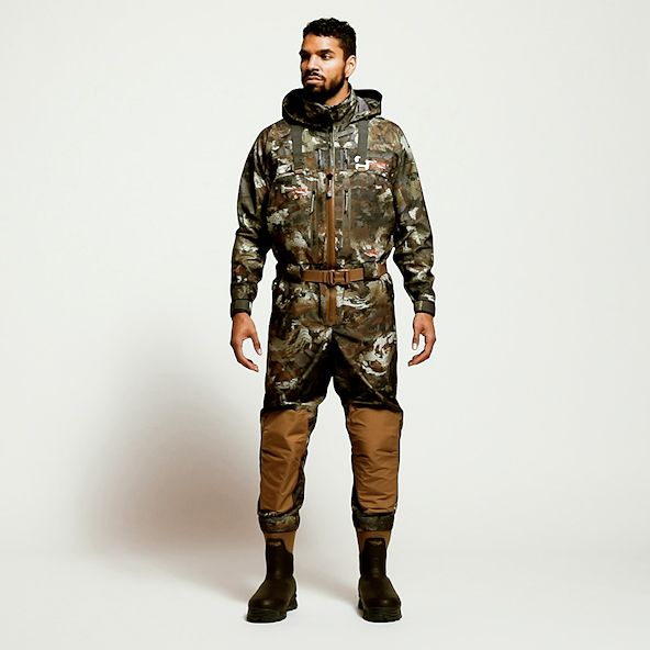 Spodnie Do Wody Sitka Delta Zip Męskie Camo | 76308CETX