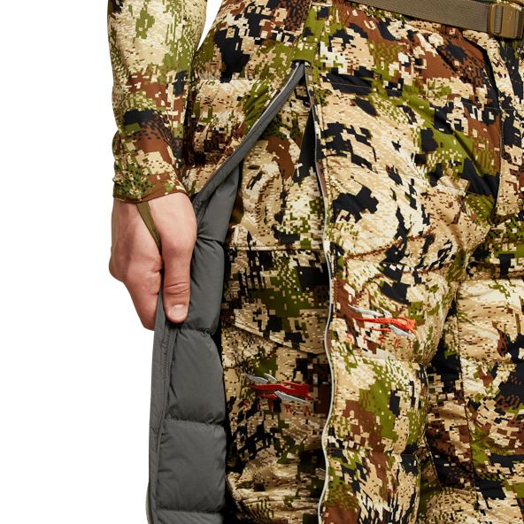 Spodnie Sitka Kelvin Lite Down 3/4 Męskie Camo | 87543JADL