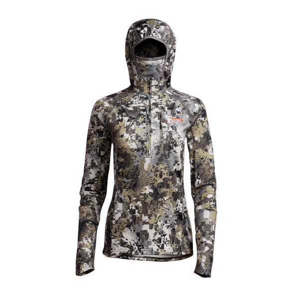 Bluzy Z Kapturem Sitka Fanatic Damskie Camo | 98245SEQG