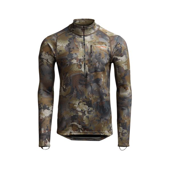 Runo Sitka Core Midweight Zip-T Męskie Camo | 41723MPNQ